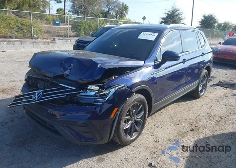 2022 Volkswagen Tiguan 2.0T Se из США, поврежденный, VIN 3VV3B7AX8NM176988